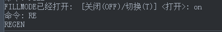 CAD中pl多段線修改線寬卻變成空心的怎么辦？