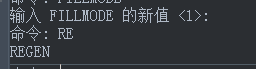 CAD中pl多段線修改線寬卻變成空心的怎么辦？