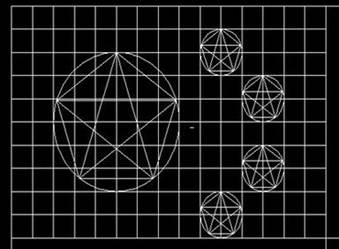 五星紅旗用CAD怎么畫？