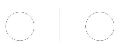 CAD利用鏡像命令畫(huà)軸對(duì)稱圖形
