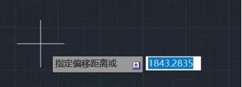 CAD如何通過(guò)兩點(diǎn)確定偏移距離？