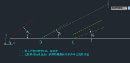 CAD旋轉參照功能怎么用？